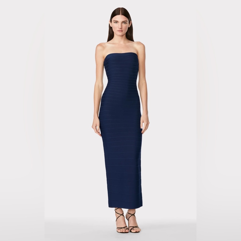 Herve Gown Worn Once - Navy